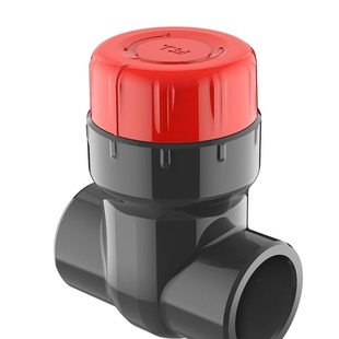 鱼缸底滤缸微调球阀开关水族精准调节水流溢流槽消声阀门PVC闸阀