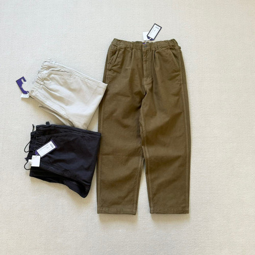 日单Uncut Corduroy Wide Tapered Pants棉质可束脚休闲裤