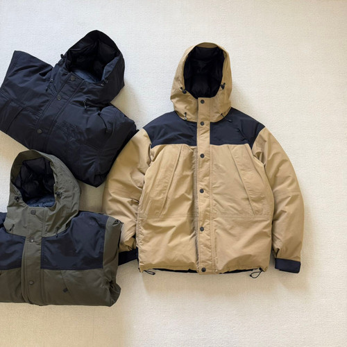 日单mountain downGORE TEX 机能复古经典防水连帽保暖羽绒服25AW
