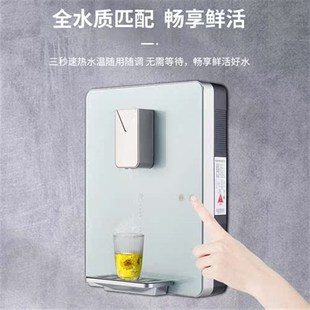 冷热两用无胆直饮机即热式 家用速热管线机壁挂式 净水器饮水机