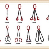 重链条吊索具吊钩吊环挂钩行车吊车锰钢链条重吊装 工具