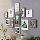 照片墙装 饰相框挂墙墙上相册墙创意 饰免打相片客厅背景墙装
