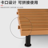 超市冷藏保鲜柜塑料底坐陈列垫板生鲜猪肉牛肉风幕保鲜柜隔板支架