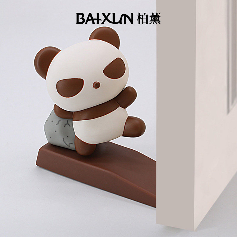 门挡器防撞爱阻门器饰阳台门门后固定器创意地面暴力熊图片
