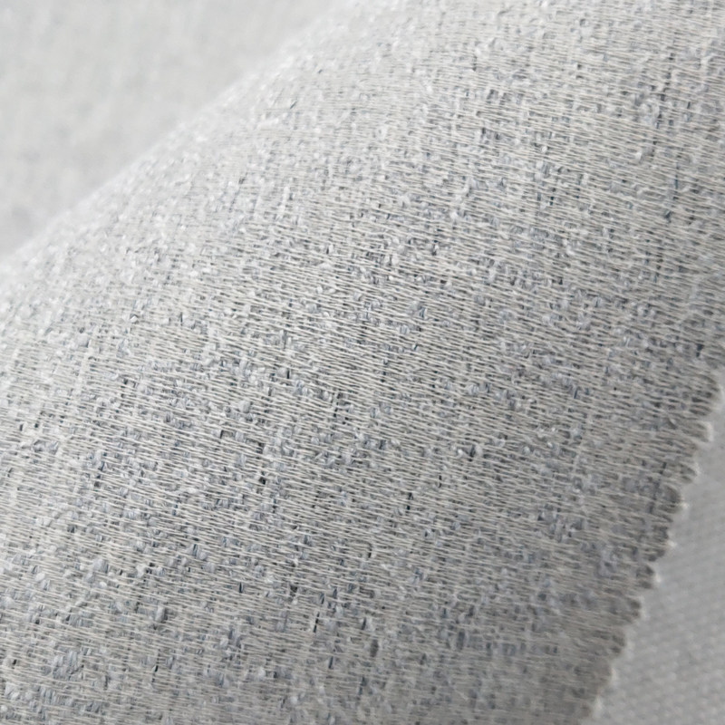 现代端棉麻素色亚麻灰色..全屋卧室客厅无缝壁布