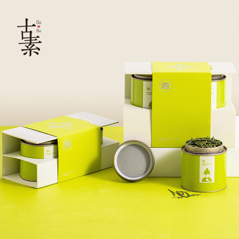 茶叶罐包礼盒明前绿茶龙井茶空礼盒半斤罐春茶包盒