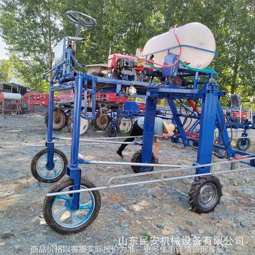 乘坐式四轮打药机 宽幅自走式喷药机 12马力玉米杀虫机