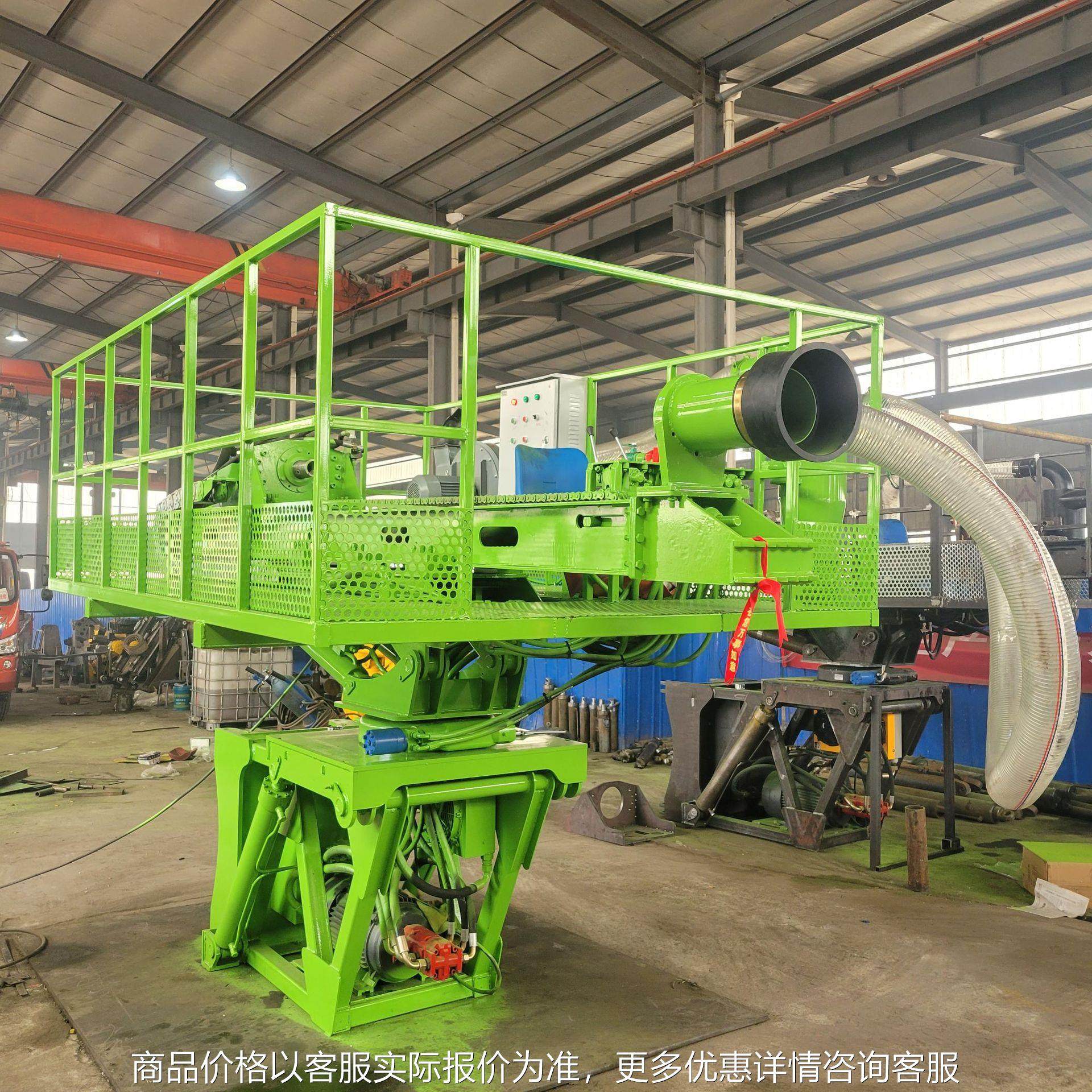 吊车加装钻机边坡支护抢险加固转场灵活一次成孔吊车改装潜孔钻机