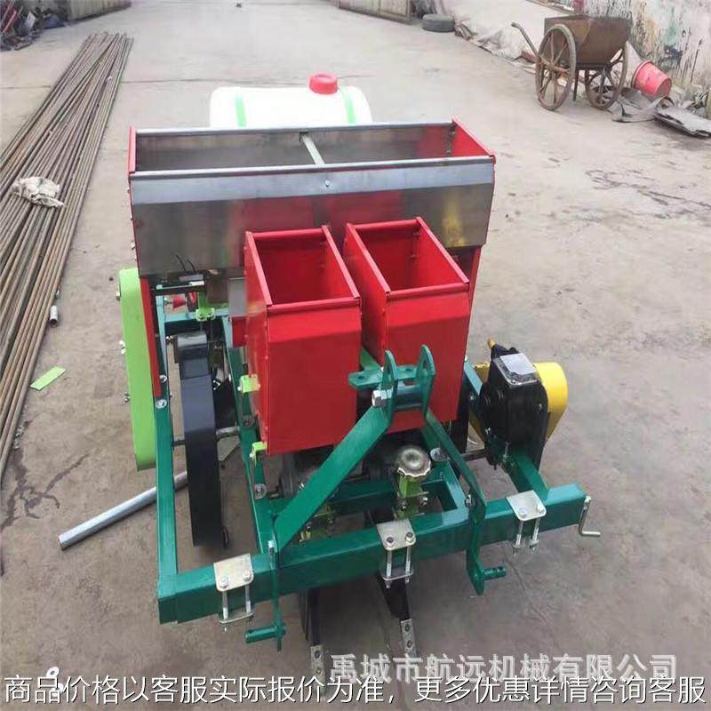 现货供应2行全自动花生播种机 施肥播种喷药覆膜一体机 厂家供应