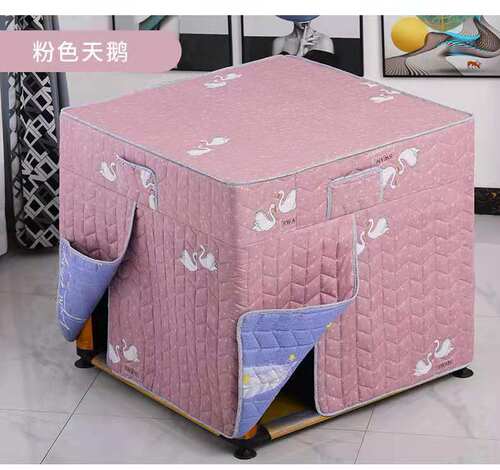 烤火桌桌布罩正方形冬季加厚新款电炉罩烤火罩烤火炉罩电炉罩