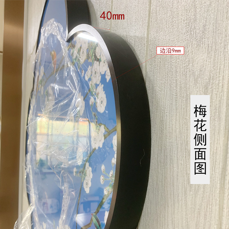 梅形铝合金画框朵框拉丝金属框异形相框镜子加厚边框