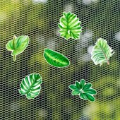 环保创意纱磁性对吸蚊帐修补洞户防鸟撞蝴卡通