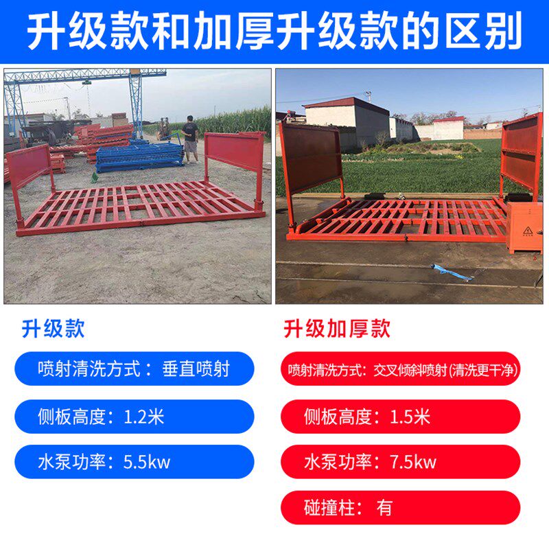 工地洗轮全自动感应洗洗台洗槽大型辆冲洗平台