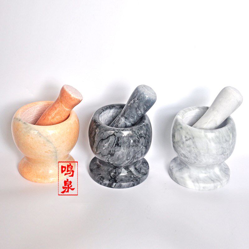 天然石蒜臼子,拍蒜器捣蒜器蒜泥器,蒜臼子天然石整石制作