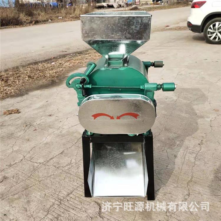 黄豆小麦挤扁机 多粮食压能扁LJB功机两相 燕麦挤扁机