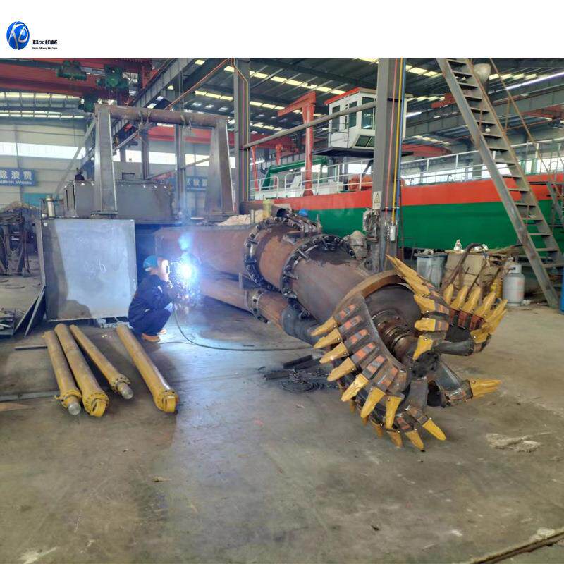 江苏水库道清河淤船 矿库抽挖沙设备 大型绞KD-100吸式沙挖泥尾船