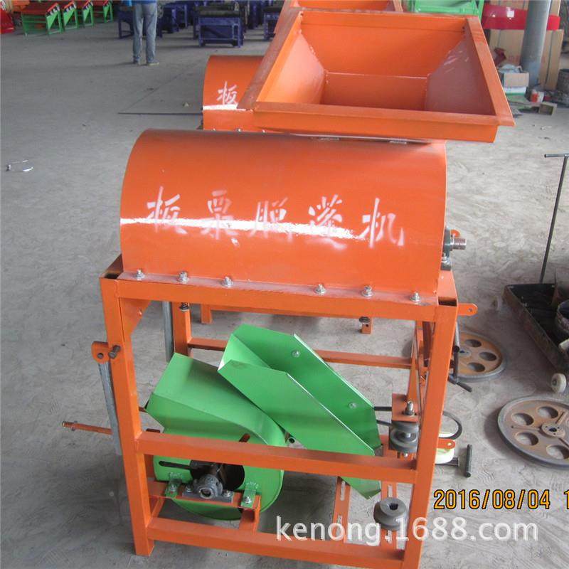 剥去刺栗子去 皮机 板ABQ栗脱蓬机 宁夏壳去刺机收机获机械是全新