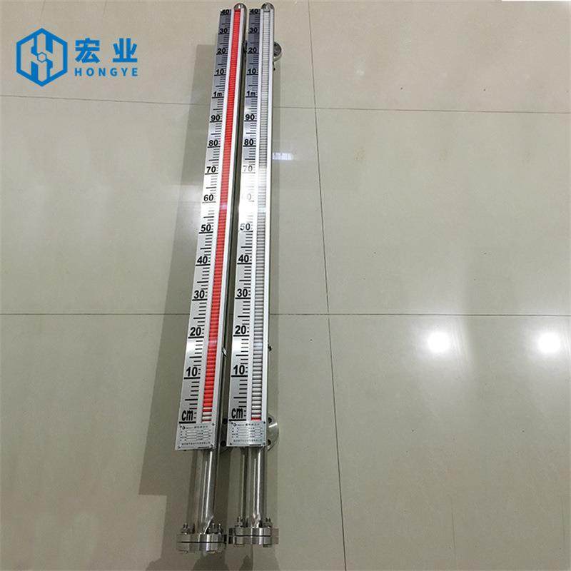 U位H不锈钢锅炉Z磁翻板液位计防腐四衬氟PPPVC水箱油计储罐水位计