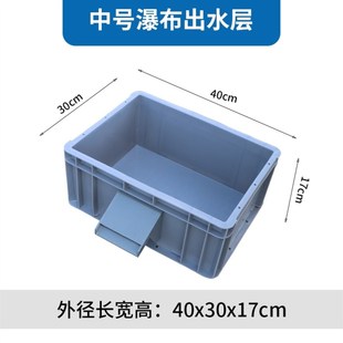 新品 過(guò)濾零件盒周轉(zhuǎn)m箱物料x(chóng)盒配件箱塑料盒塑料盒子五金工具盒打