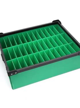 厂家直供中空板连体刀卡3-5mm胶箱隔板蓝色绿色中空板刀卡