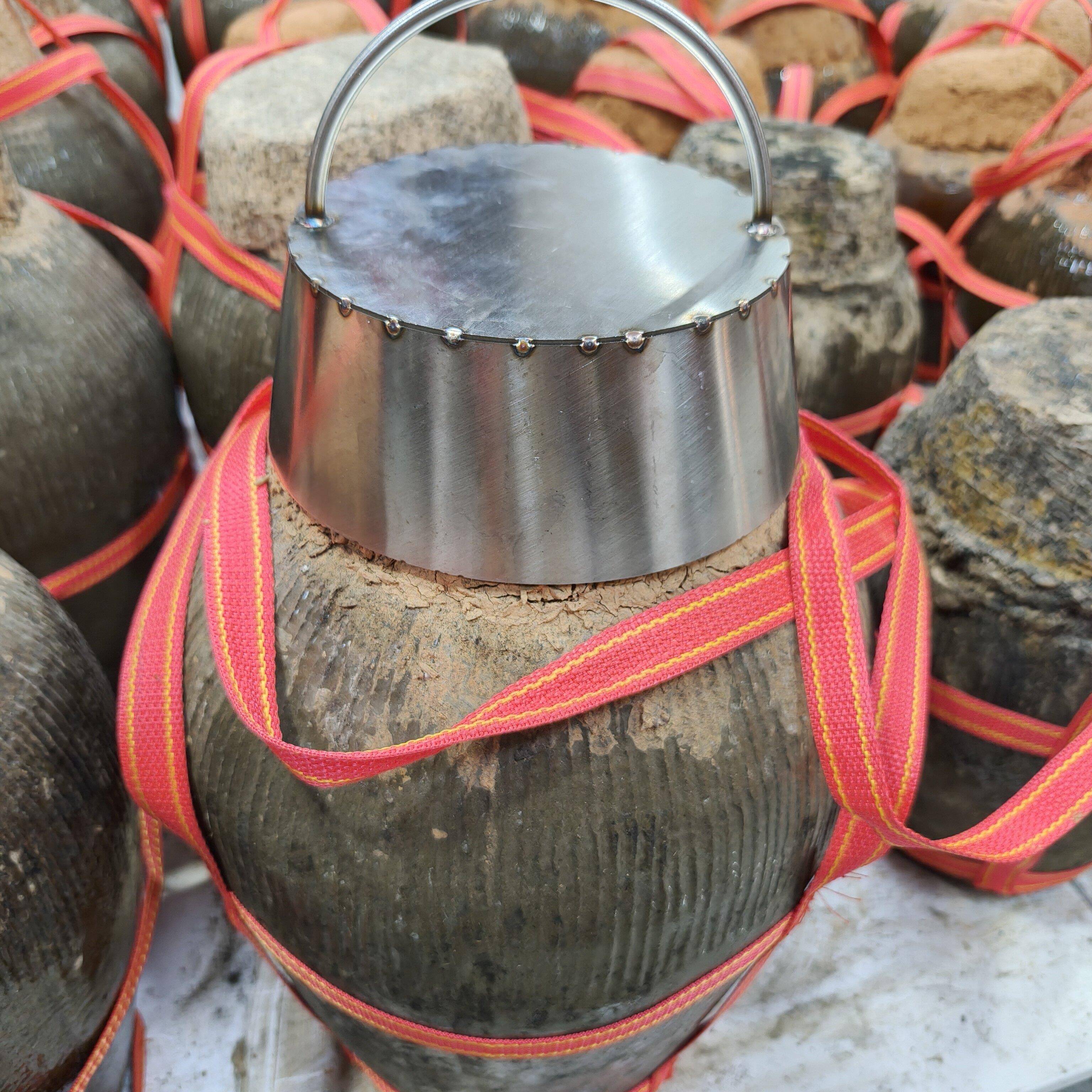 不锈钢磨具黄泥封坛磨具封坛器圆形封坛器家用白酒店封坛封口工具