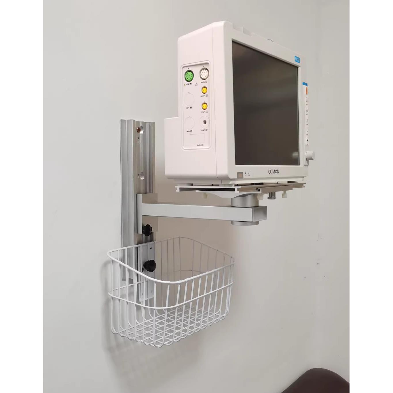 生产 各品牌型号监护仪用装墙支架 支臂 心电监护仪支架 装墙架子