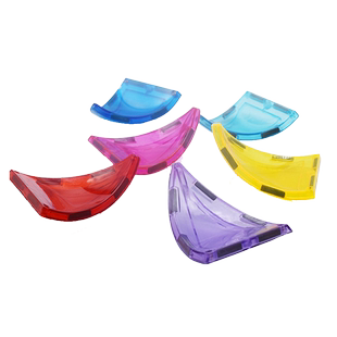 ArtMag彩窗磁力片西瓜片6片迈格特儿童益智拼搭积木屋顶穹顶片