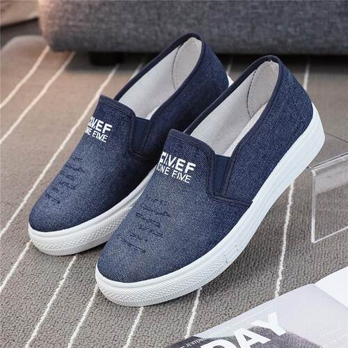 2026春季牛筋厚底仔布鞋女