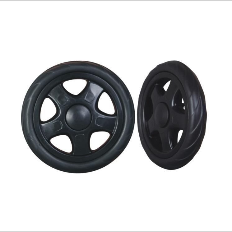 婴儿推车轮子宝宝车橡胶外胎前后轮推车轮成型机器设备发泡机