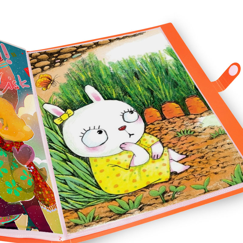 手提A2资料册A3工程图纸册4开文件夹8K素描画册4K绘图海报收藏夹