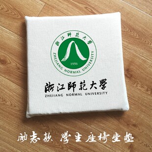 浙江师范大学周边学生励志坐垫电脑椅垫教室凳子椅子垫子地板软垫