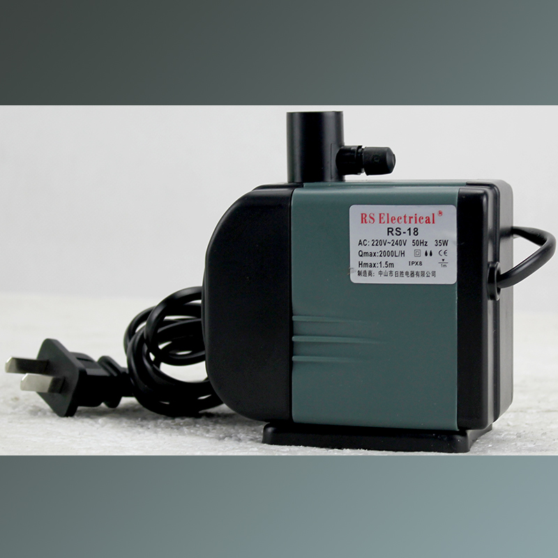 日胜鱼缸水族箱RS系列潜水泵静音泵适合1米-1.2米