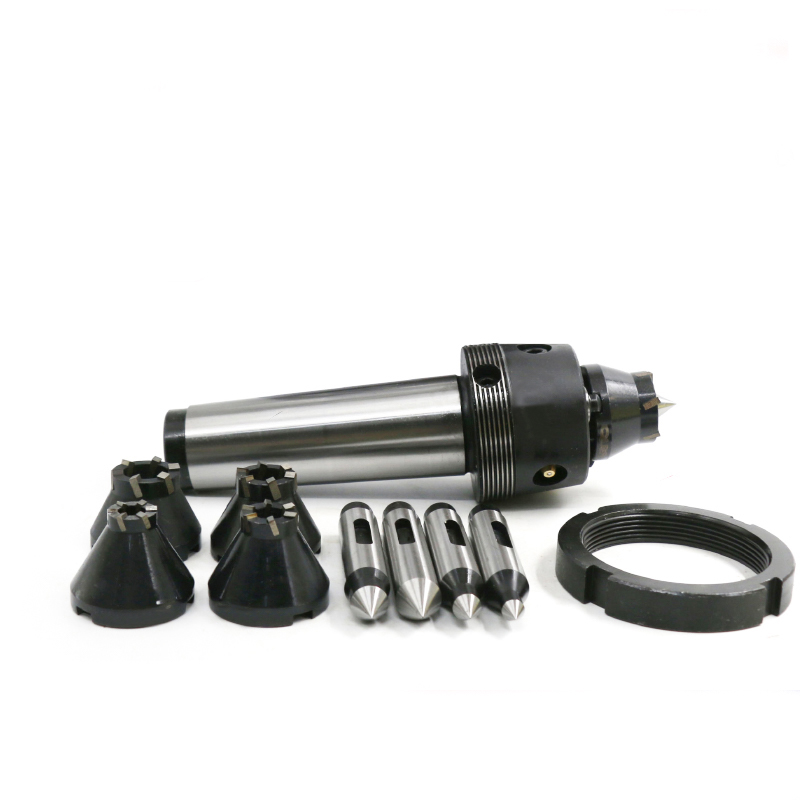 驱动顶尖车床数控套装莫氏4号5号6号液压端面高精度顶针拨盘卡爪