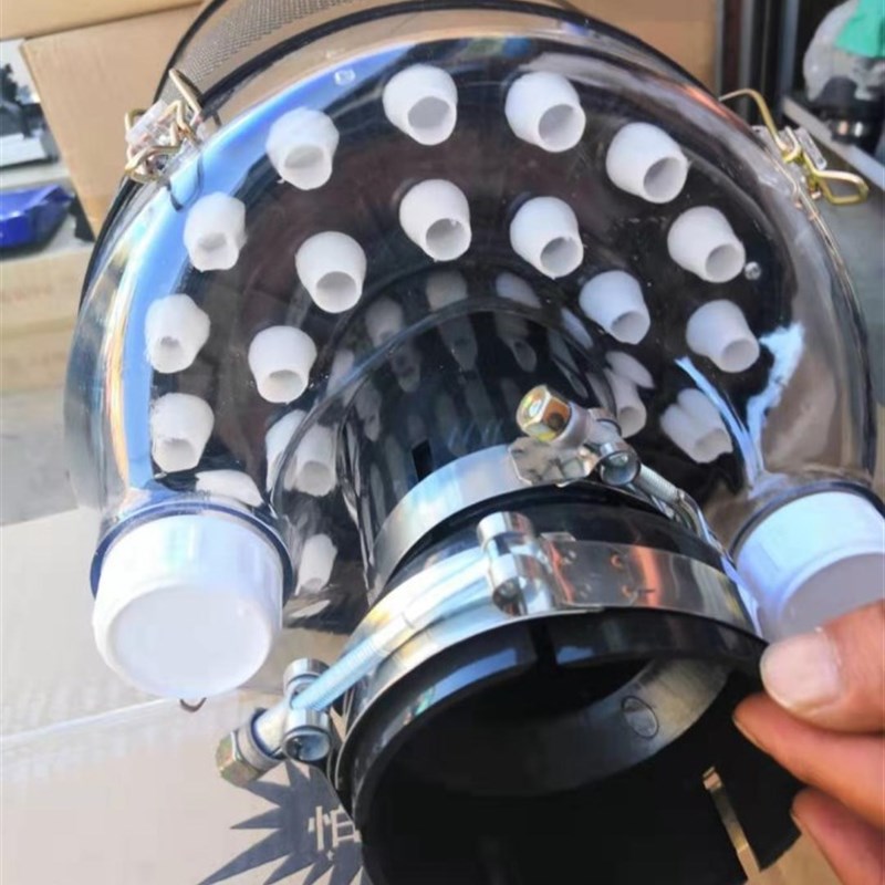 欧亚惠通拖拉机空气预滤器收割机沙漠风暴滤清器自动排尘除尘器