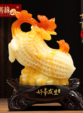 好事花生摆件平安招财家客厅电视柜酒柜装饰品搬新家乔迁新居礼物