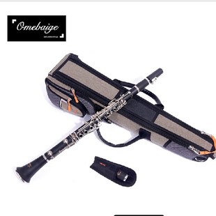 欧美佰格高音萨克斯黑管单簧管免拆一体箱包便携背包双簧管手提盒