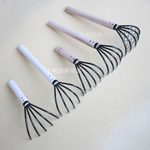 五爪耙五齿耙爪松土工具扒海鲜农具沙滩挖海鲜园艺耙子赶海 家用