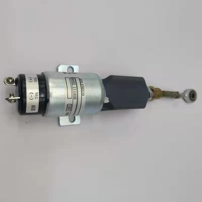 挖掘机配件适用小松PC60/120/200-6-7两插熄火开关电磁阀马达