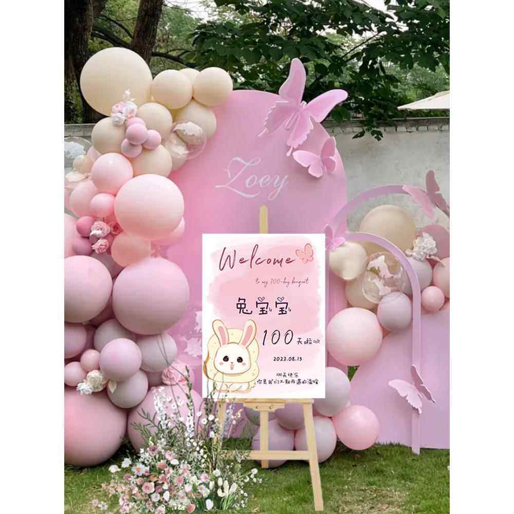 兔宝宝满月礼百天百日宴装饰儿童周岁生日指示迎宾牌定制kt板布置,节庆用品/礼品,装扮布置套餐,淘宝优惠券,粉丝福利购,淘宝优惠卷