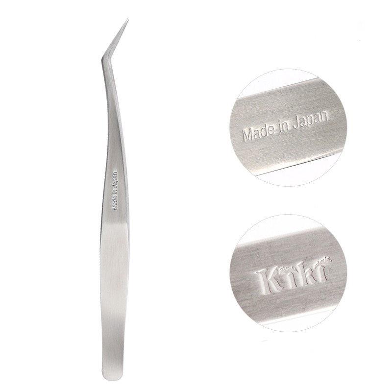 kiki开花镊子嫁接睫毛镊子美睫师专用高精度金羽工具