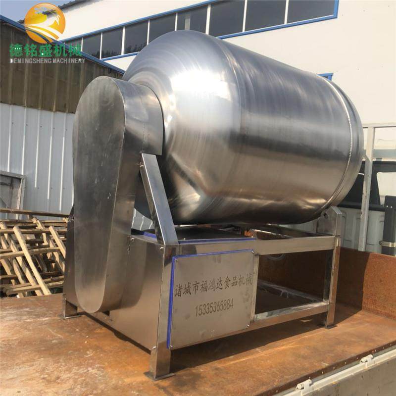 豆干辣条腌制设备鲜肉真空滚揉机不锈钢调理品滚揉机
