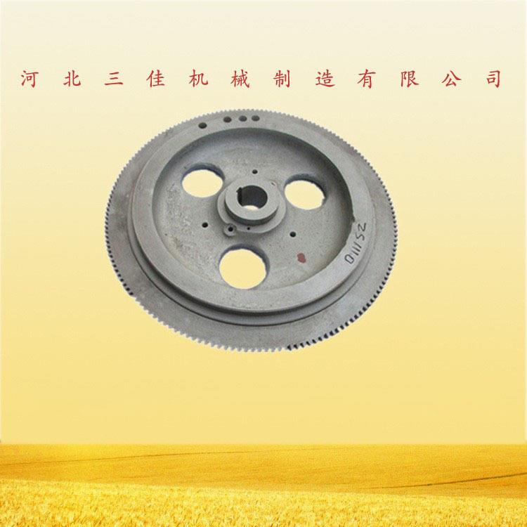 常柴柴油机配件庞口农机配件农用三轮车配件S1115飞轮总成