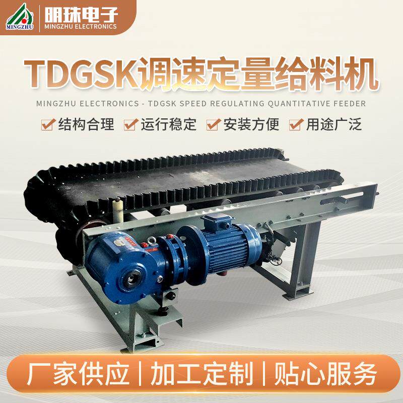 TDGSK调速定量给料机电子皮带秤配料秤厂家销售定量给料机器