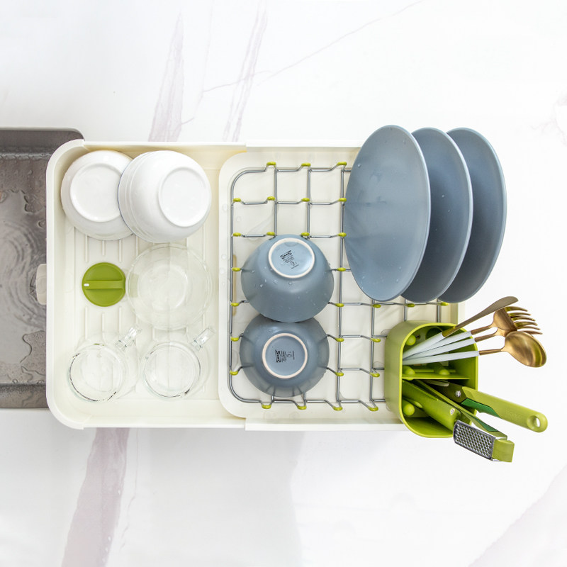 英国joseph沥水架厨房不锈钢碗碟收纳架杯子奶瓶架筷筒水槽置物架