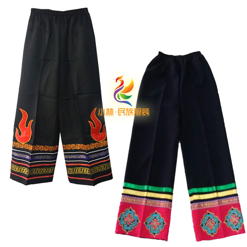 苗族侗族土家族壮族彝族服装裤子男装民族舞蹈服装生活装裤子222,男装,其他民族服装,淘宝优惠券,粉丝福利购,淘宝优惠卷