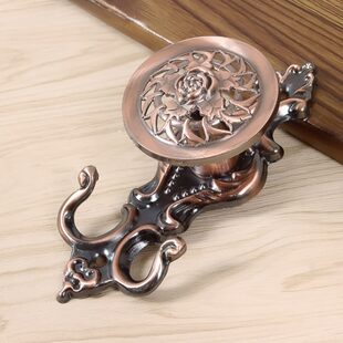 窗帘挂钩墙钩侧装 一对窗帘挂钩绑带家用固定简约现代欧式 窗帘配件