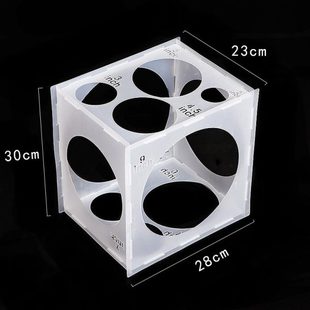简易气球量球箱 饰布置工具 圆球便捷测量箱量尺箱子量球器 气球装