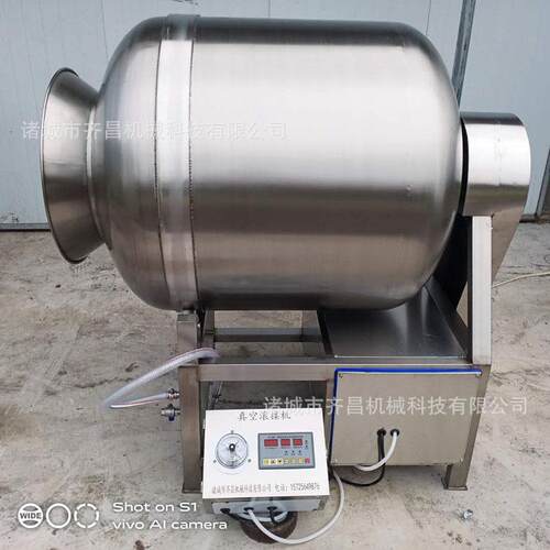 鸡翅卤肉不锈钢腌制机整鸡整鸭腌制入味机商用腌渍菜真空滚揉机