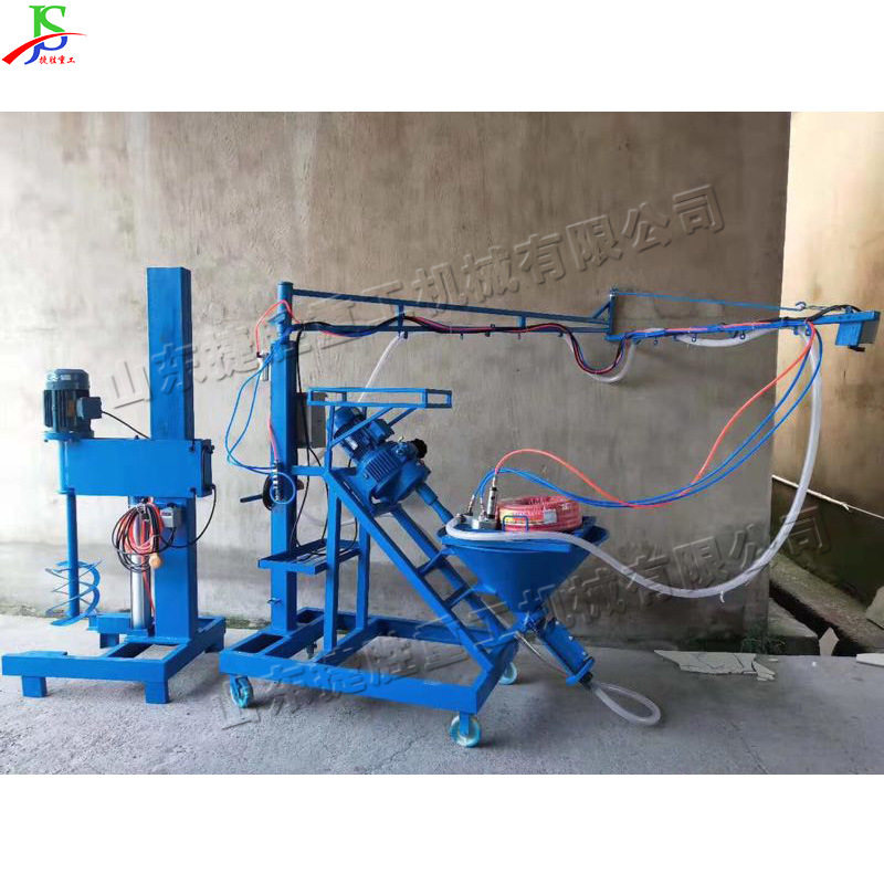 玻璃纤维丝水泥砂浆喷涂机仿古构件施工GRC机湿式水泥喷浆机
