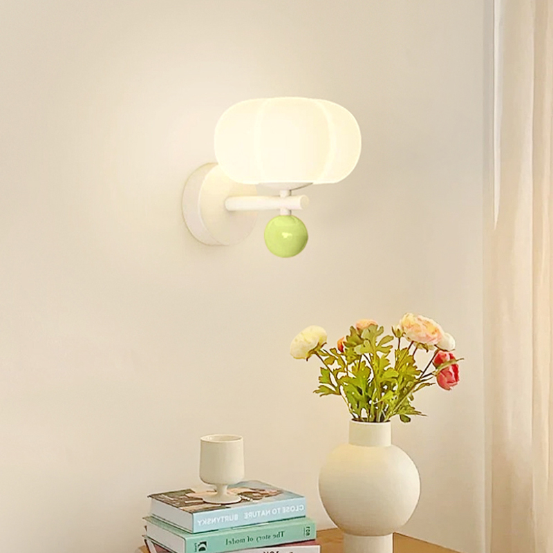 抹茶绿小清新壁灯多颜色可选